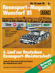 Programme cover of Wunstorf Air Base, 21/06/1981