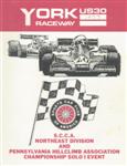 Programme cover of York Raceway, 1977