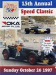 Programme cover of York Speed Trial, 26/10/1997