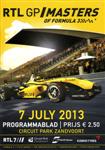 Programme cover of Zandvoort, 07/07/2013