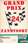 Programme cover of Zandvoort, 24/07/1966