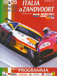 Programme cover of Zandvoort, 20/06/1999