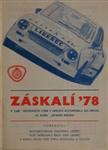 Programme cover of Záskalí, 22/10/1978
