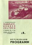 Programme cover of Zeltweg Airfield, 17/09/1961