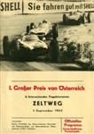 Programme cover of Zeltweg Airfield, 01/09/1963