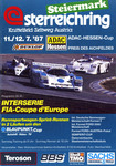 Programme cover of Österreichring, 12/07/1987