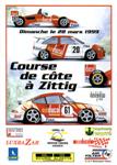 Programme cover of Zittig Hill Climb, 28/03/1999