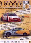 Programme cover of Zolder, 07/07/2002