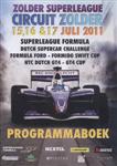 Programme cover of Zolder, 17/07/2011