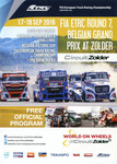 Programme cover of Zolder, 18/09/2016