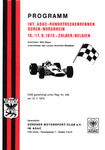 Programme cover of Zolder, 17/09/1972