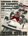 Programme cover of Zolder, 20/05/1973