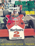 Programme cover of Zolder, 25/05/1975