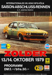 Programme cover of Zolder, 14/10/1979