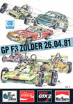 Programme cover of Zolder, 26/04/1981