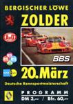 Programme cover of Zolder, 20/03/1983