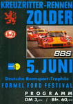 Programme cover of Zolder, 05/06/1983