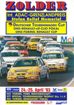 Programme cover of Zolder, 25/04/1993