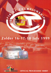 Programme cover of Zolder, 18/07/1999