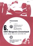 Programme cover of Zotzenbach Hill Climb, 25/03/1973