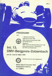 Programme cover of Zotzenbach Hill Climb, 23/03/1980